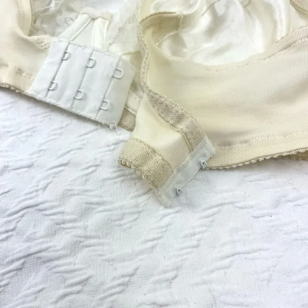 BUY 1 GET 1 FREE underscene 38c cream vintage bra